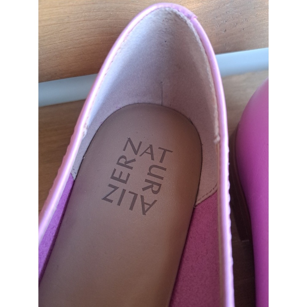 Naturalizer Women's Sawyer Loafers Rose Pink Slip-On Leather Comfort Shoes 9.5 M - Picture 10 of 16